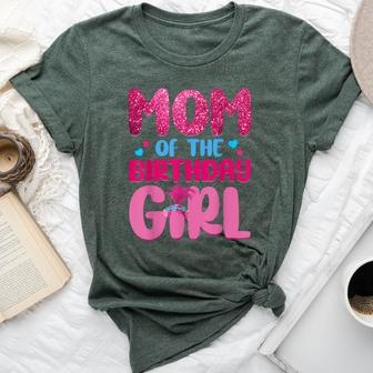 Mom And Dad Of The Birthday Girl Family Matching Bella Canvas T-shirt | Mazezy UK