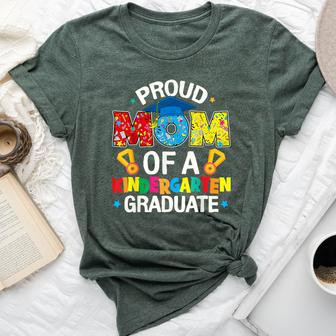 Mom And Dad Graduate Kindergarten Last Day Of School Family Bella Canvas T-shirt - Monsterry UK
