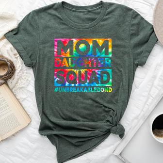 Mom And Daughter Squad Unbreakable Bond Tie Dye Print Bella Canvas T-shirt - Thegiftio UK