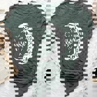 Mom I Love You To The Moon & BackI Love My Mom To The Moon Bella Canvas T-shirt - Thegiftio