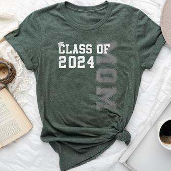 Mom Mother Senior 2024 Proud Mom Of A Class Of 2024 Graduate Bella Canvas T-shirt | Mazezy
