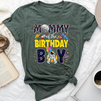 Mommy 2Nd Outer Space Mother Family Matching Outfit Party Bella Canvas T-shirt | Mazezy