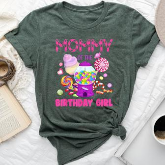 Mommy Of The Birthday Girl Candyland Candy Birthday Bella Canvas T-shirt - Monsterry AU