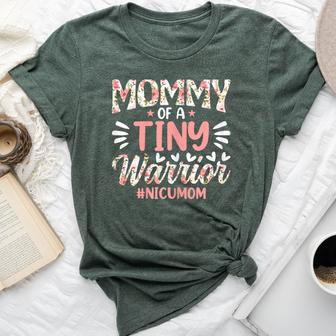 Mommy Of A Tiny Warrior Happy Mother's Day Nicu Mom Bella Canvas T-shirt - Monsterry AU