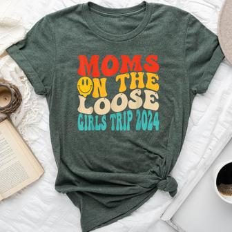 Moms On The Loose Girl's Trip 2024 Family Vacation Bella Canvas T-shirt - Seseable