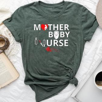 Mother Baby Rn Ob Nurse Bella Canvas T-shirt - Monsterry AU