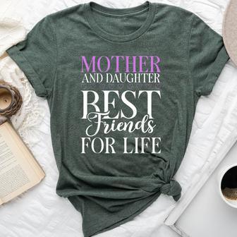 Mother And Daughter Best Friends For Life Daughter Bella Canvas T-shirt - Monsterry