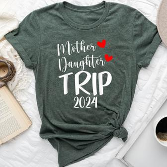 Mother Daughter Trip 2024 Family Vacation Mom Matching Bella Canvas T-shirt - Monsterry