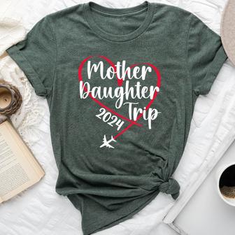 Mother Daughter Trip 2024 Vacation Mom Daughter Travel Bella Canvas T-shirt - Monsterry DE