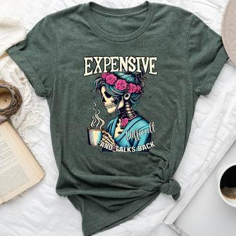 Expensive Difficult And Talks BackOn Back Mom Bella Canvas T-shirt - Monsterry