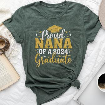 Nana Senior 2024 Proud Nana Of A Class Of 2024 Graduate Bella Canvas T-shirt - Seseable