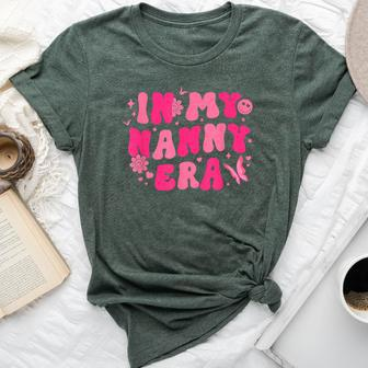 In My Nanny Era Mother's Day Grandma Nanny Life Bella Canvas T-shirt - Monsterry AU