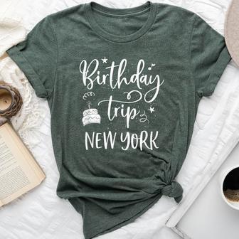 New York Birthday Trip Girls Trip New York City Nyc Party Bella Canvas T-shirt - Monsterry