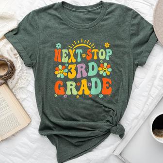 Next Stop 3Rd Grade Graduation To Third Grade Back To School Bella Canvas T-shirt - Monsterry DE