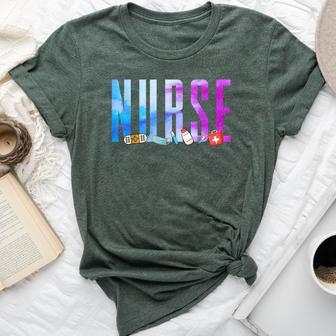 Nurse Apparel For Celebrate Nurse Life Nurse Week 2024 Bella Canvas T-shirt - Monsterry