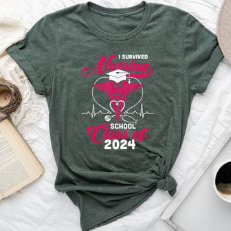 Nurse Grad Class Of 2024 Nursing Graduate Student Rn Lpn Bella Canvas T-shirt - Thegiftio UK