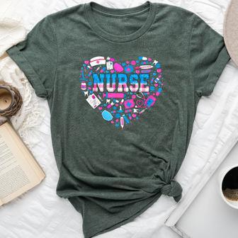 Nurse's Day Nurse Week Nurse Life 2024 Women Bella Canvas T-shirt - Thegiftio UK
