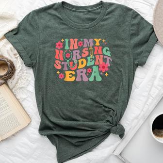 In My Nursing Student Era School Nurse Future In Progress Bella Canvas T-shirt - Thegiftio UK