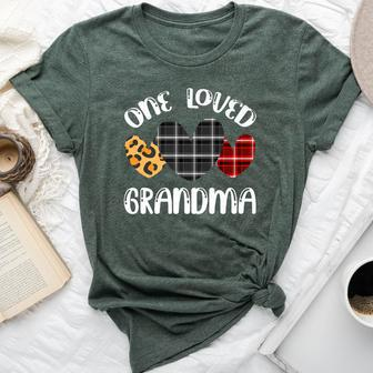 One Loved Grandma Proud Mother's Day Thanksgiving Valentines Bella Canvas T-shirt - Monsterry CA