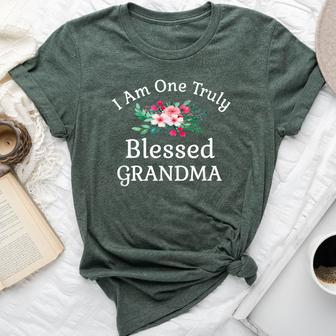 I Am One Truly Blessed Grandma For Grandma Bella Canvas T-shirt - Monsterry UK
