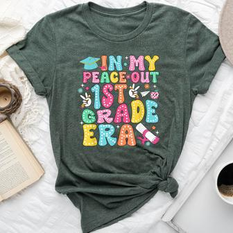 In My Peace Out 1St Grade Era Last Day Of School Teacher Kid Bella Canvas T-shirt - Monsterry AU