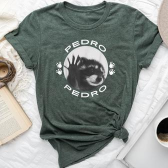 Pedro Raccoon For Women Bella Canvas T-shirt - Monsterry AU