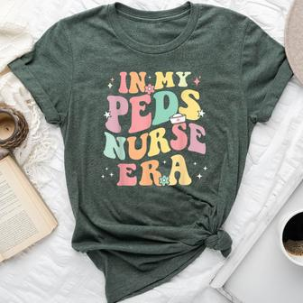 In My Peds Nurse Era Retro Nurse Appreciation Pediatrician Bella Canvas T-shirt - Monsterry DE