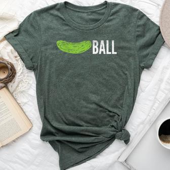 Pickle Ball Pickleball Sport Pun Player Women Bella Canvas T-shirt - Monsterry AU