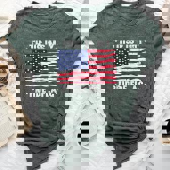 This Is My Pride Flag America Anti Lgbtq Patriot Men Bella Canvas T-shirt | Mazezy