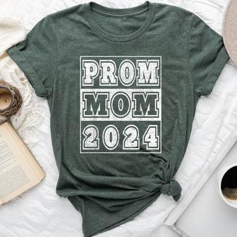 Prom Mom 2024 Fun High School Prom Dance Parent Chaperone Bella Canvas T-shirt - Monsterry CA