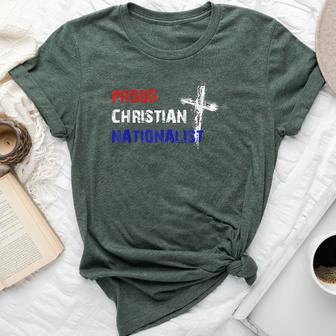 Proud Christian Nationalist Bella Canvas T-shirt - Monsterry DE