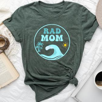 Rad Mom The Big One 1St Birthday Surf Family Matching Bella Canvas T-shirt - Monsterry CA