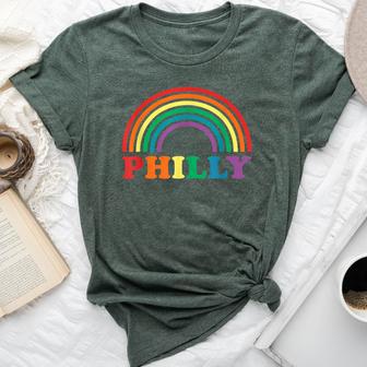 Rainbow Pride Gay Lgbt Parade Philly Philadelphia Bella Canvas T-shirt - Monsterry AU