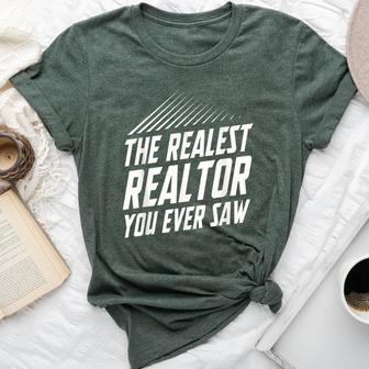 Realtor For Real Estate Broker Selling House Bella Canvas T-shirt - Monsterry