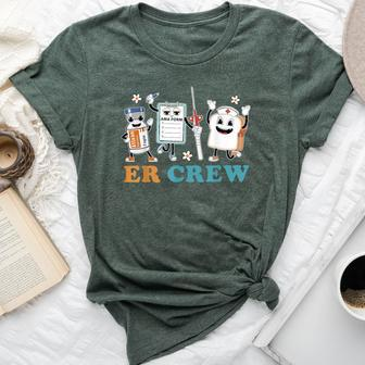 Retro Er Crew Emergency Room Er Ed Nurse Tech Bella Canvas T-shirt - Seseable