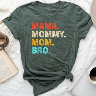 Retro Mama Mommy Mom Bro Happy Mother's Day 2024 Bella Canvas T-shirt - Monsterry AU
