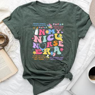 Retro In My Nicu Nurse Era Neonatal Icu Nurse Graduation Bella Canvas T-shirt - Seseable