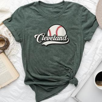 Retro Vintage Ohio Hometown Pride Cleveland Baseball Sports Bella Canvas T-shirt - Monsterry AU