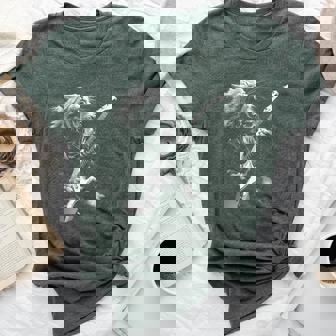 Rock Cat Playing Guitar Guitar Cat Womens Bella Canvas T-shirt | Mazezy