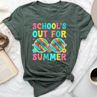 Schools Out For Summer Last Day Of School Teacher Boys Girls Bella Canvas T-shirt - Seseable