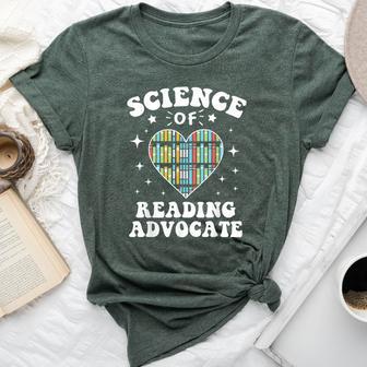 Science Of Reading Advocate Teacher Parent Literacy Bella Canvas T-shirt - Monsterry UK