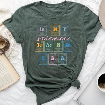 In My Science Teacher Era Science Teacher Bella Canvas T-shirt - Thegiftio UK