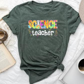 Science Teacher Tie Dye Science Teaching Back To School Bella Canvas T-shirt - Monsterry CA