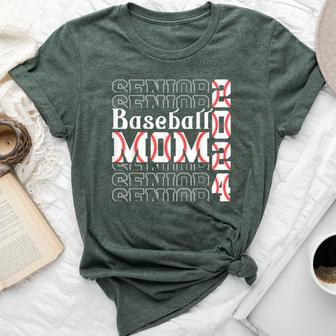 Senior Mom 2024 Baseball Class Of 2024 Graduation Bella Canvas T-shirt - Thegiftio UK