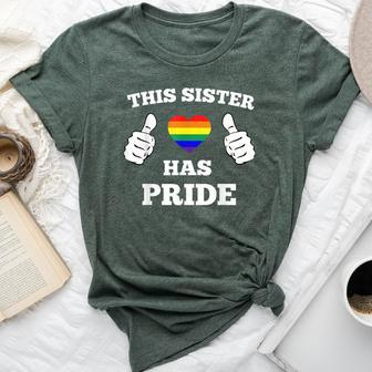 This Sister Pride Lgbt Gay Pride Sibling Bella Canvas T-shirt - Monsterry UK