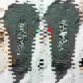 Skeleton Mexico Cinco De Mayo Mexican Independence Day Bella Canvas T-shirt - Seseable