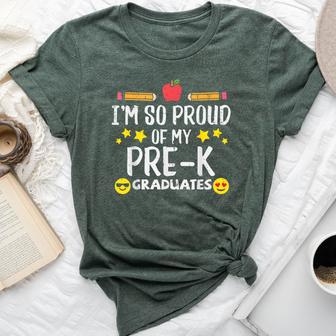 Im So Proud Of My Pre-K Graduates Last Day School Teacher Bella Canvas T-shirt - Monsterry DE