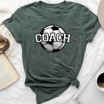 Soccer Coach Mom Soccer Coach Dad Soccer Coach Bella Canvas T-shirt - Thegiftio UK