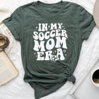 In My Soccer Mom Era Bella Canvas T-shirt | Mazezy UK