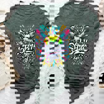 Softball Player Fan Girl Softball Bella Canvas T-shirt | Mazezy